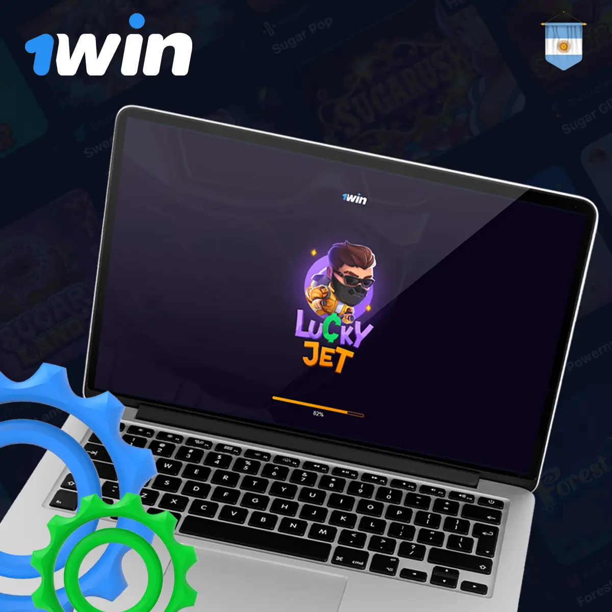 Principales funciones de Lucky Jet 1Win